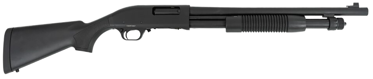 Tokarev TX3 Hammer Pump Shotgun 21000412, 12 Gauge, 18.50", 3" Chmbr, Black Anodized Fixed Black Synthetic Stock, 5 Rds
