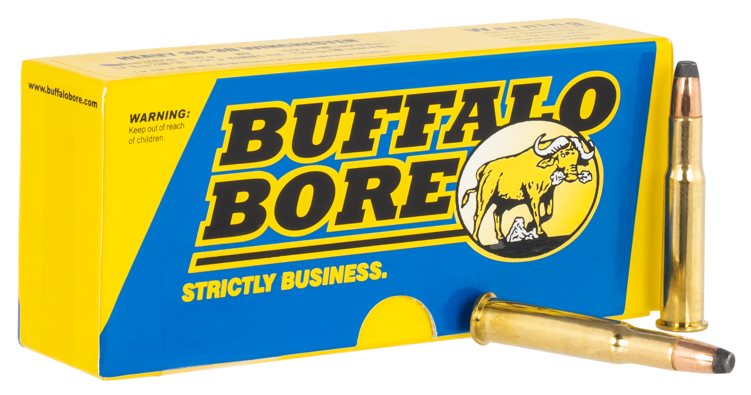 Buffalo Bore Rifle Ammunition S308175/20, 308 Winchester, Jacketed Hollow Point (JHP), 175 GR, 2700 fps, 20 Rd/Bx