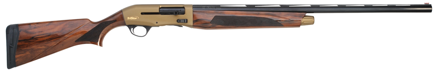 TriStar Viper G2 Pro Shotgun 24267, 20 Gauge, 26", 3" Chmbr, , Bronze Cerakote Receiver, Semi-Gloss Turkish Walnut Stock