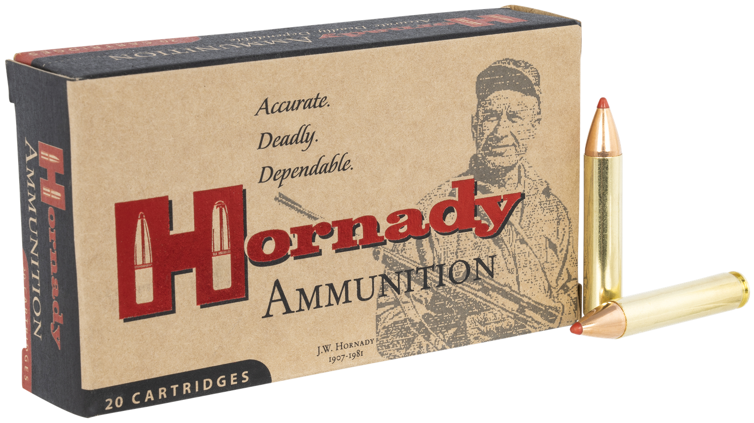 Hornady Custom Rifle Ammunition 81197, 350 Legend, Flex Tip eXpanding, 165 gr, 2200 fps, 20 Rd/Bx