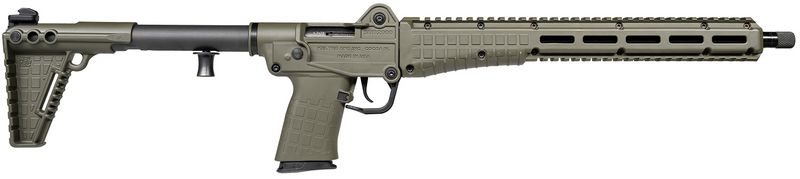 Kel-Tec SUB2000 Gen3 Rifle SUB2K57GRN, 5.7x28mm, 16.15", Green Stock, 20 Rds