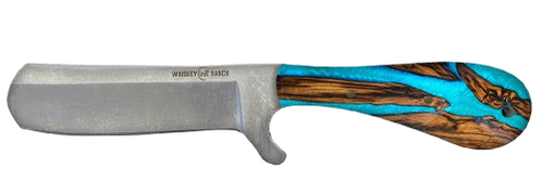 Whiskey Bent Knives Bullcutter Knife, Spring Branch Handle (WB41-60)