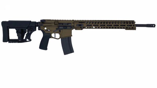 Patriot Ordnance Factory Renegade+ Rifle 01896, 6mm ARC, 18.5", Collapsible Mission First Tactical Stock, 20 Rds