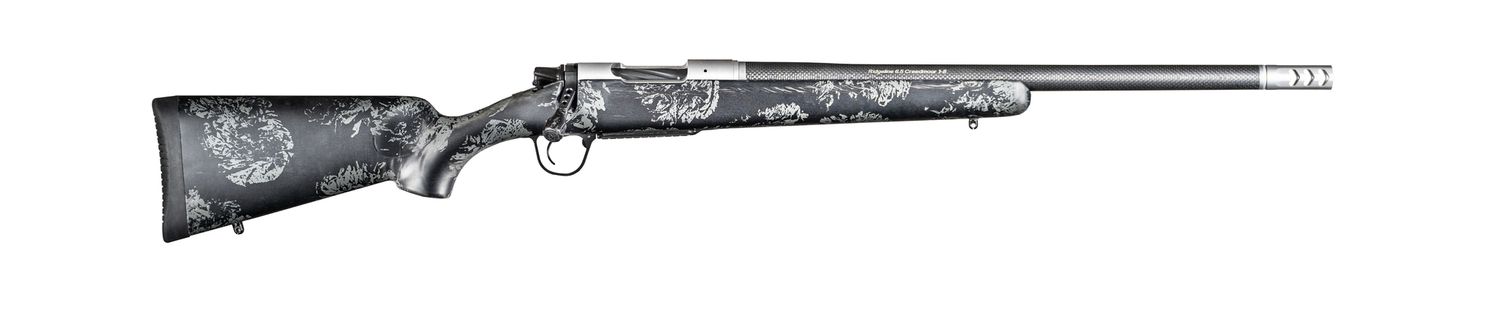 Christensen Ridgeline Rifle 801-06145-00, 28 Nosler, 22", Carbon Fiber Stock W/gray Accents, 4 Rds