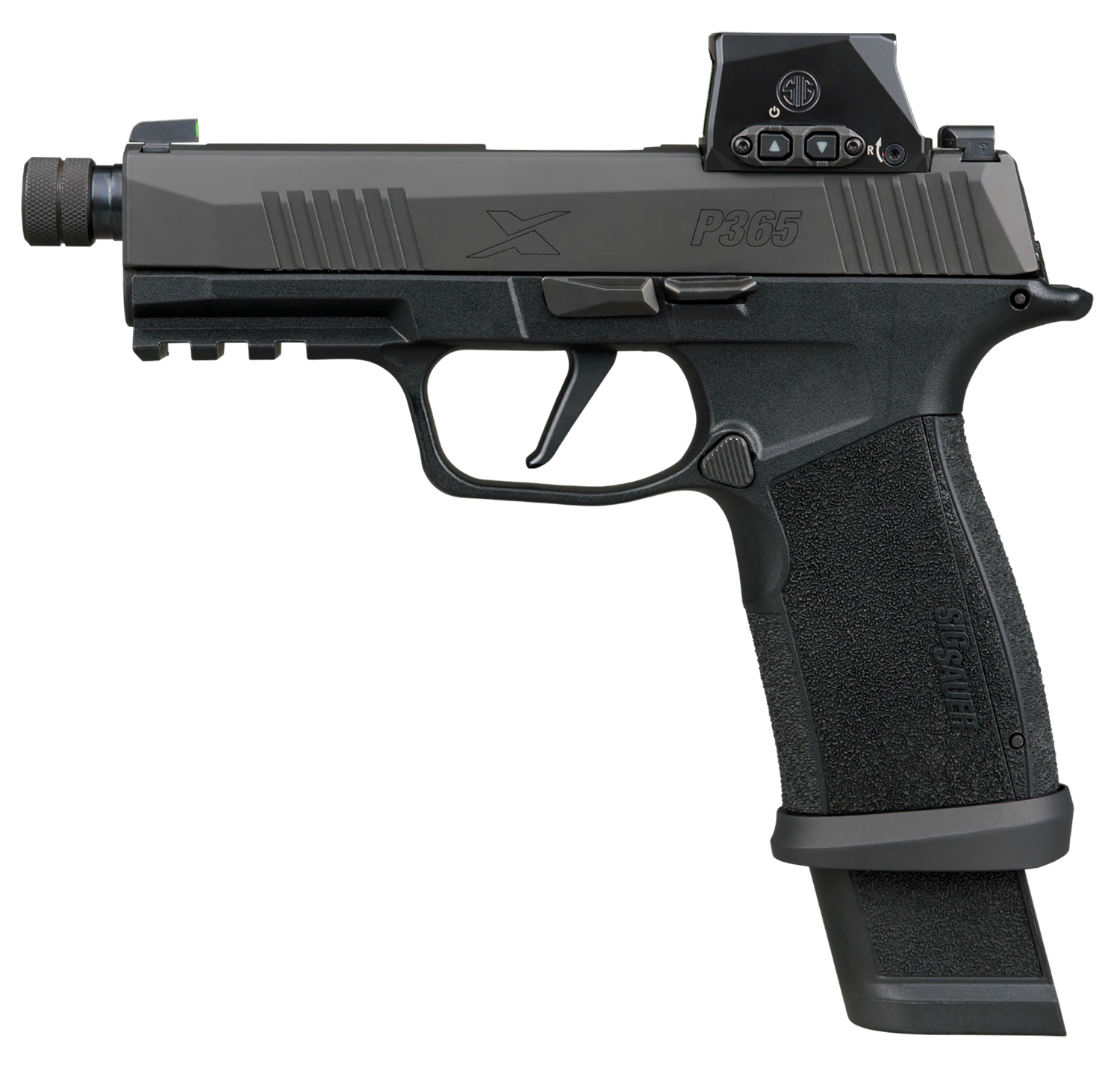 Sigarms P365 X-MACRO TACOPS Pistol 365XCA-9-BTAC-TB-RXSL, 9mm, 4.3
