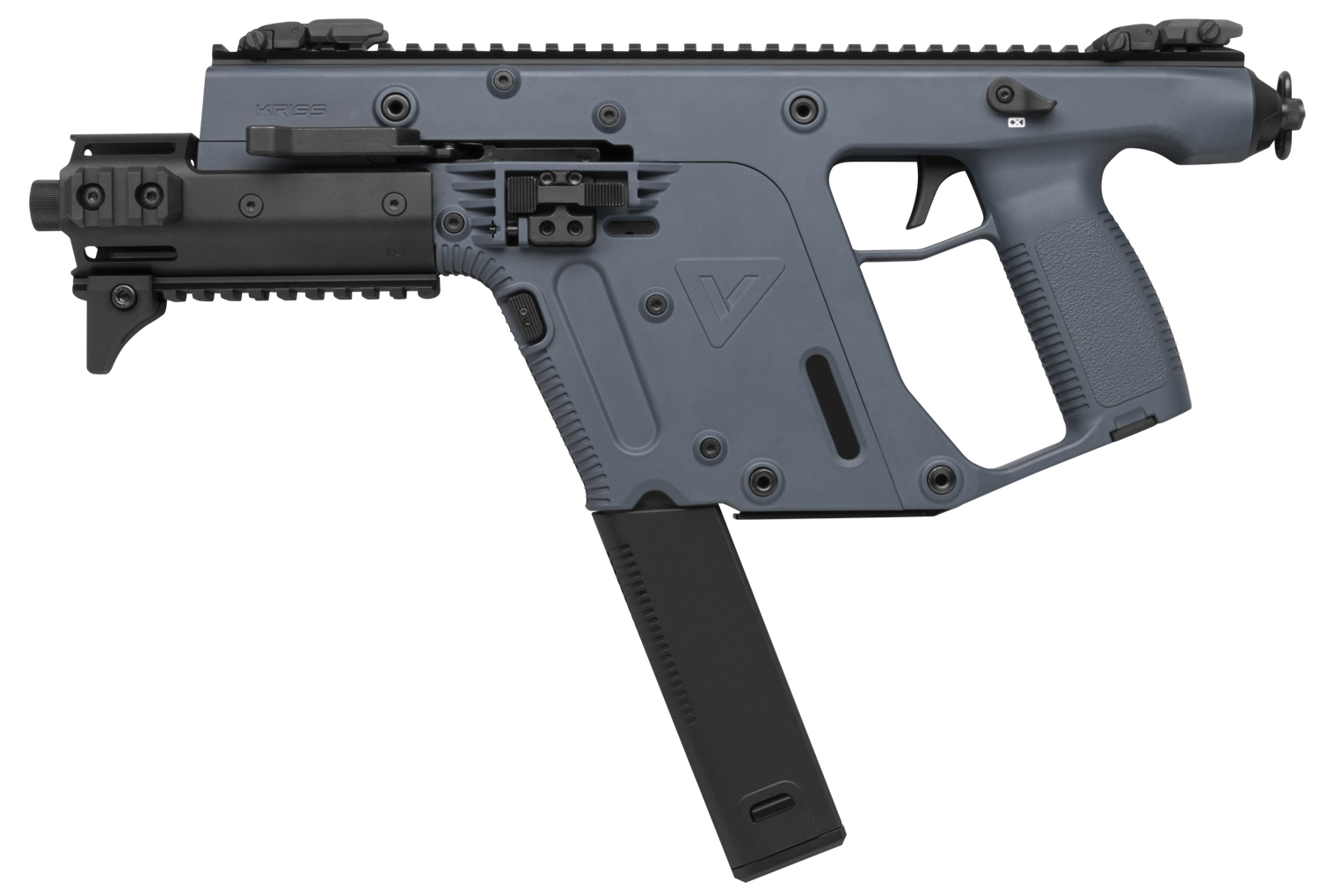 Kriss USA Vector SDP Enhanced Pistol KV45-PCG30, 45 ACP, 6.5in, Combat Grey Polymer, 30 Rds