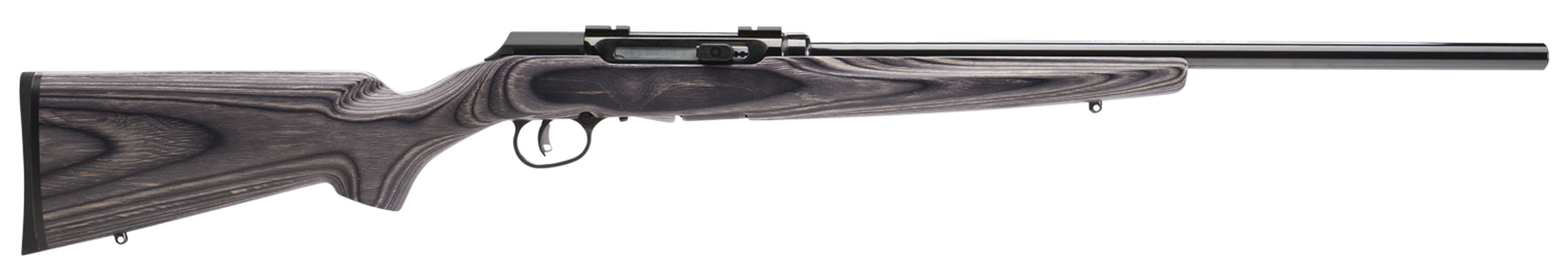 Savage A17 Target Sporter Semi-Auto Rifle 47006, 17 Hornady Mag Rimfire HMR, 22", Laminate Wood Stock, Black Finish, 10 Rds