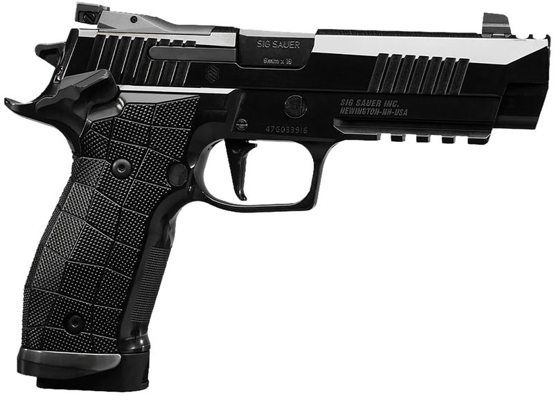 Sig P226 X-Five Reserve Pistol 226X59CWRES , 9mm Luger, 4.40", GridLOK Grip, High Polish DLC, 20 Rds