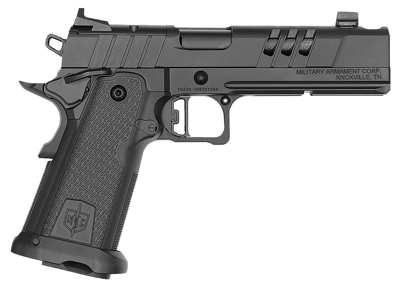 Tisas 9 DS-D Comp Optic Ready Pistol 12500016, 9mm Luger, 5in, QPQ Tenifer Cerakote Finish, 17 Rds