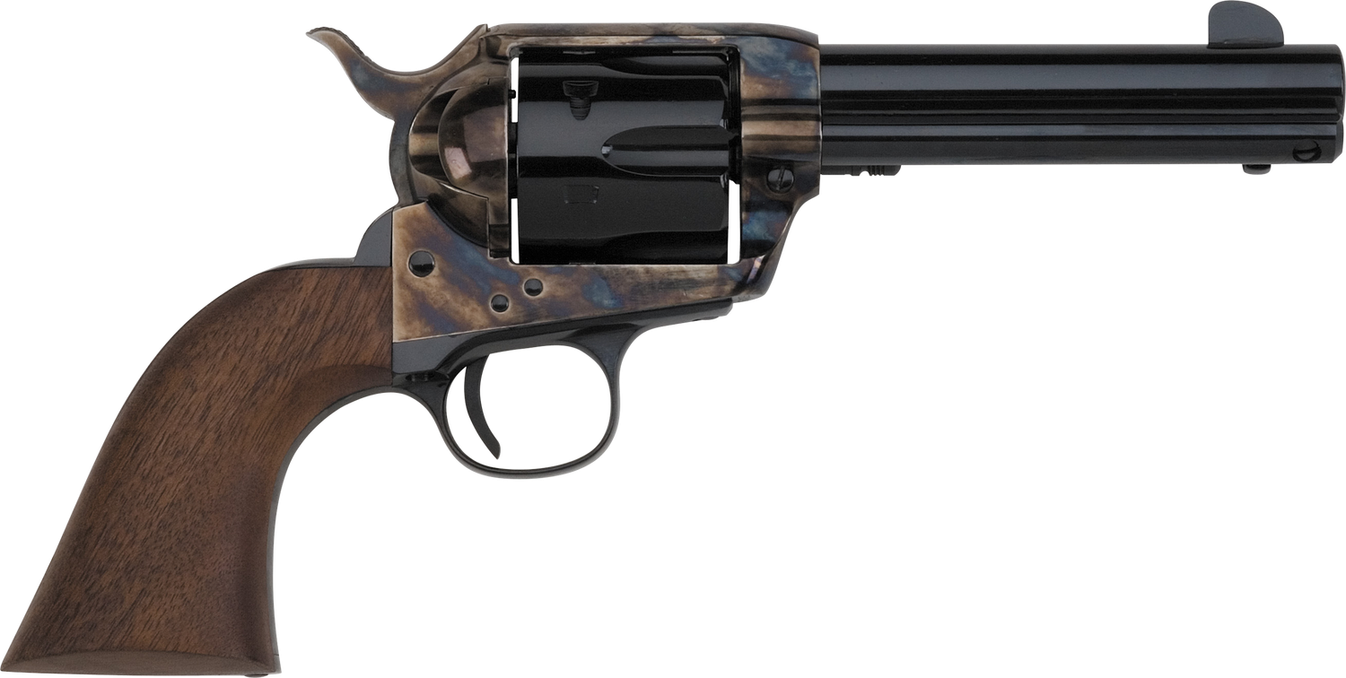 Pietta 1873 Great Western II Californian Revolver HF45CHS434NM, 45 Colt (Long Colt), 4.75in, Walnut Grips, Steel Frame Finish, 6 Rds