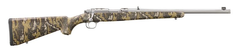 Ruger 77/357 Rifle 7420, 357 Mag, 18.50", Desolve Bare Reduced Camo Stock, 5 Rds