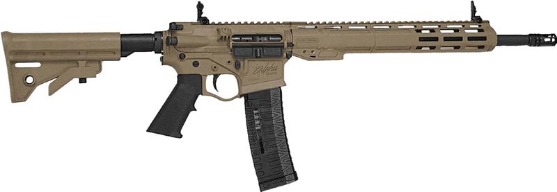 American Tactical Alpha Maxx Maxx Rifle ATIGAX30013MLCFDE, 300 Blackout, 16", ATI MM4 Stock, 60 Rds