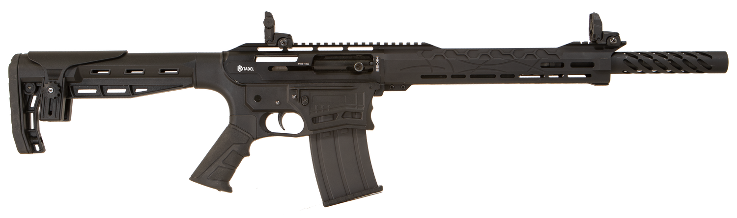 Howa Boss25 Boss 25 Semi-Auto Shotgun CBOSS2512, 18.75", 3" Chmbr, Black Adj Cheek Riser Synthetic Stock, 5 Rds