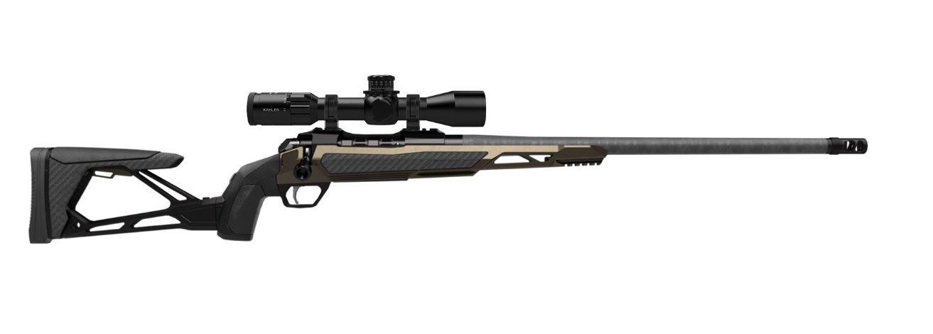Gunwerks Endex Rifle System ENDEX2228NOS, 28 Nosler, 22" Carbon Fiber Barrel, Skeletonized Folding Stock, FDE Finish