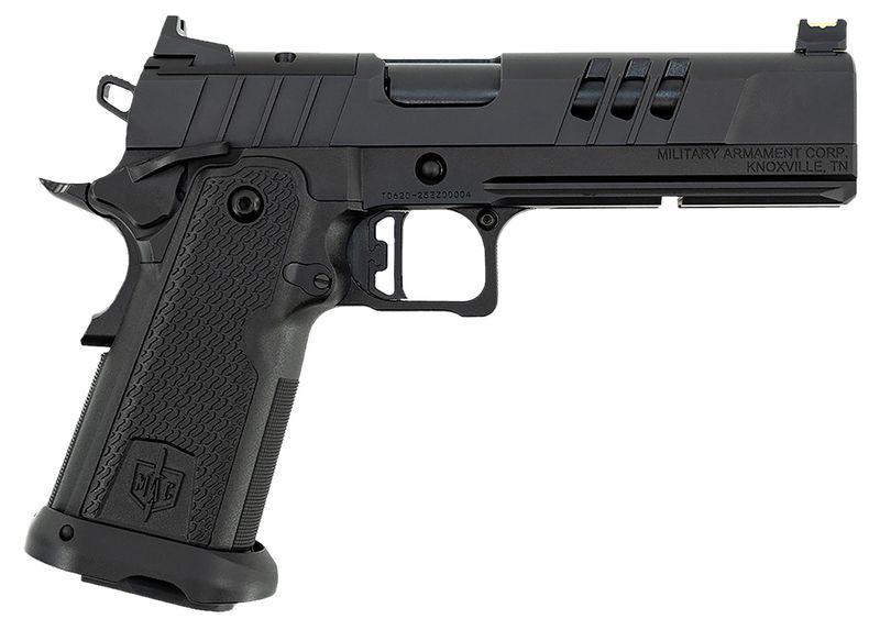 Tisas 9 DS-D Optic Ready Pistol 12500011, 9mm Luger, 5in, QPQ Tenifer Cerakote Finish, 17 Rds