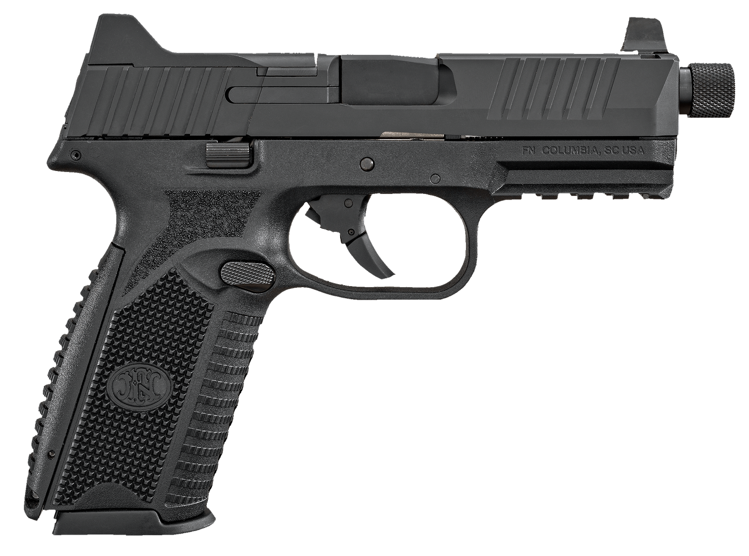 FN 509 Tactical Pistol 66100375, 9mm Luger, 4.5", Black Grips, Black Finish, 17 Rds
