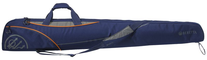 Beretta Uniform Pro EVO Double Soft Gun Case (FO481T1932054VUNI), Blue, 54.5" x 7" x 3", 100% Synthetic Fiber