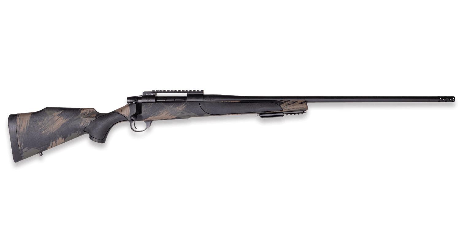Weatherby Vanguard Black Hills Rifle VBS65PPR2B, 6.5 PRC, 20", Synthetic Black Synthetic W/green & Tan Stock, 3 Rds