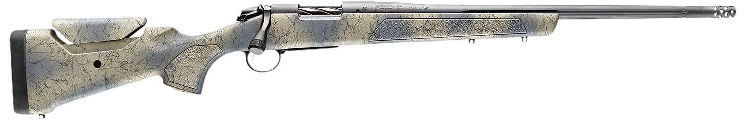 Bergara B-14 Sierra Wilderness Rifle B14S801, .308 Win, 20", Wilderness Camo Stock, Gray Cerakote Finish, 3+1 Rds