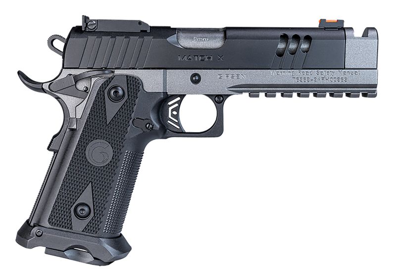 EAA Witness2311 Match X Optic Ready Pistol 395025, 9mm Luger, 5in, Tungsten Cerakote Finish, 20 Rds