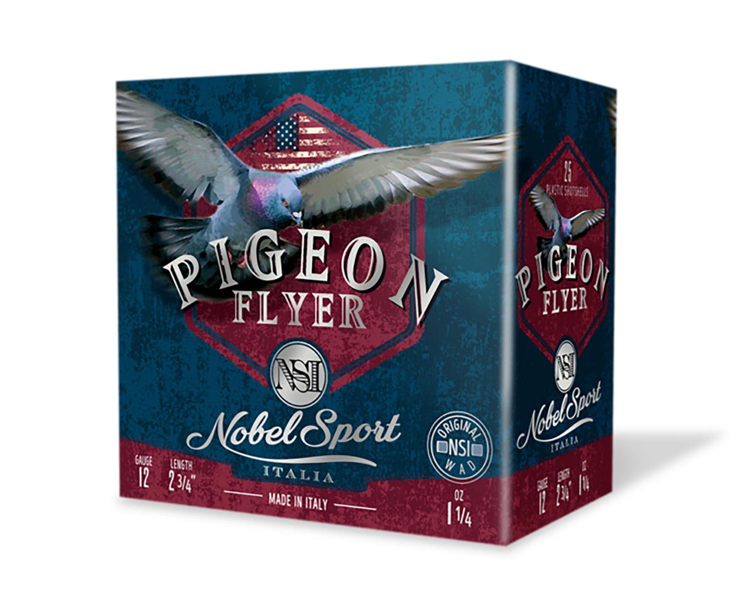 Nobel Sport Pigeon Flyer Shotshells ANSPG126075, 12 Gauge, 2