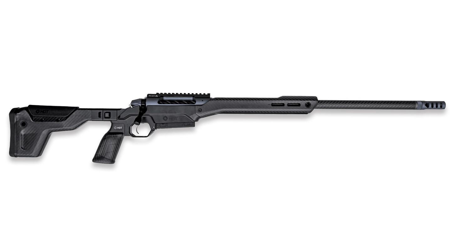Weatherby 307 Alpine MDT Carbon Rifle 3WAMC653WR8B, 6.5-300 WBY Mag, 26", Carbon Fiber MDT HNT26 Chassis System Stock, 3 Rds