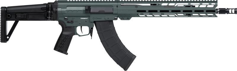 CMMG Dissent MK47 Rifle 86A7F0BCG, 7.62x39mm, 14.30", CMMG Dissent Side Folding Stock, 30 Rds