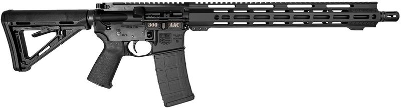 Diamondback DB15 Carbon Series Rifle DB175AB002, 300 AAC Blackout, 16", Black Carbon Fiber Stock, 30 Rds