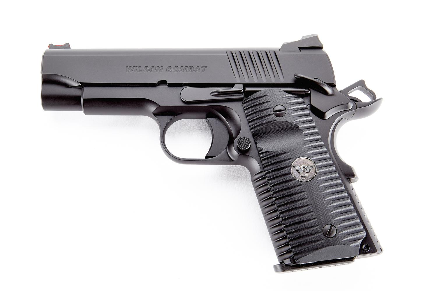 Wilson Combat ACP Compact Pistol ACP-CP-9A, 9mm, 4in, Eagle Claw Grips, Armor-Tuff Finish, 10 Rds