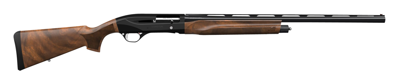 Retay USA Gordion Inertia Plus Shotgun GOR20PLBLK28, 20 Gauge, 28", 3" Chmbr, Black Barrel/Rec, Walnut Stock w/Integrated Sling Swivel Mount, TruGlo Red Fiber Optic Front Sight
