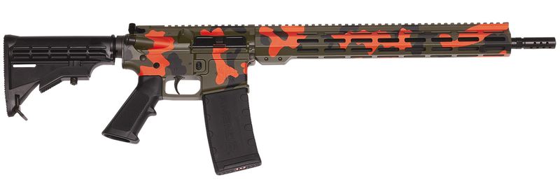 Great Lakes AR-15 Mission Rifle GL15223MCMP, 223 Wylde, 16", Black Carbine Stock, 30 Rds