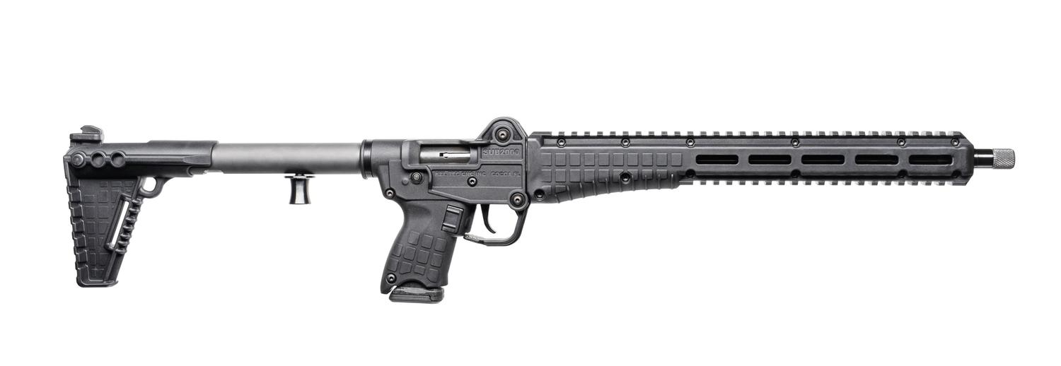 Kel-Tec SUB-2000 Semi-Auto Rifle SUB2K9GLKBLK, 9mm, 16.1", Black Synthetic Stock, Black Finish, 15 Rd