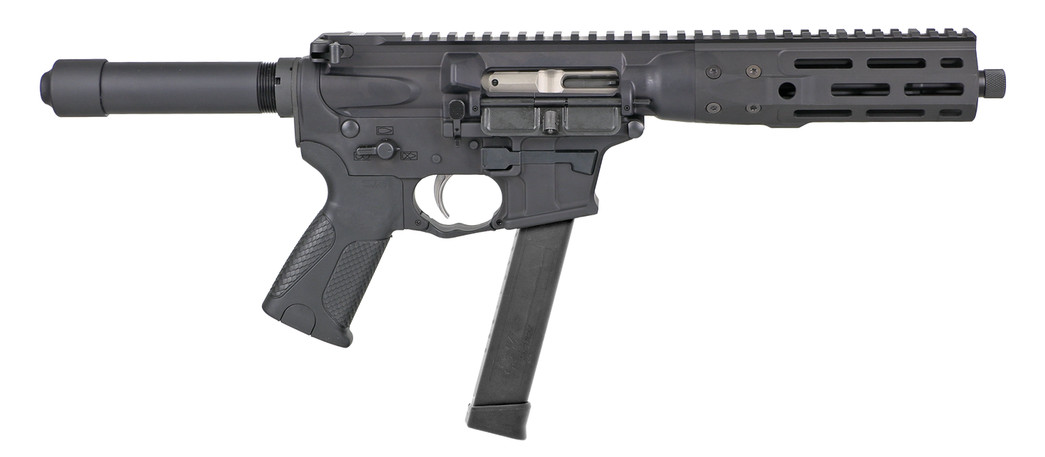 LWRC IC-9 Pistol, ICP9B8, 9mm, 8.5" Threaded, Anodized Black Finish, M-LOK Rail, 30 Rds
