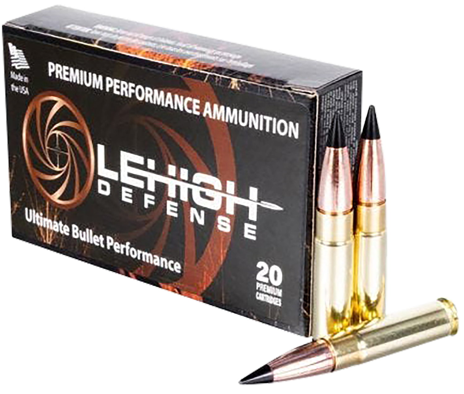 LeHigh Defense Rifle Ammunition LA300BLK110TME, 300 Blackout, 110 gr, 2350 fps, 20 Rd/Bx