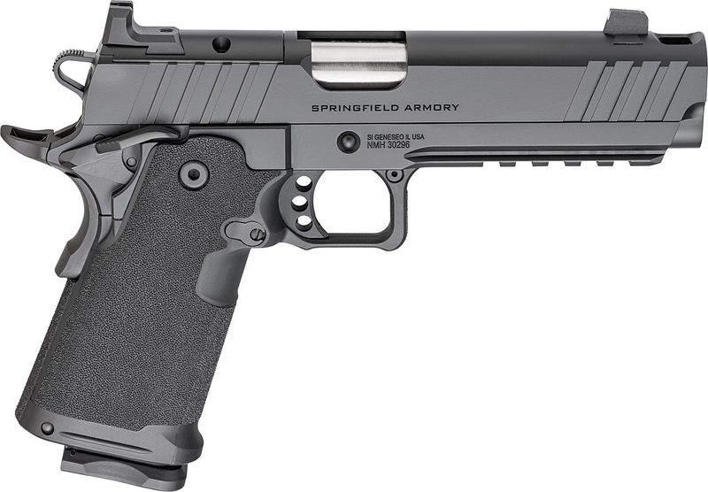 Springfield Prodigy DS Optic Ready Pistol PH9119AOSLCCOMP, 9mm Luger, 5in, Black Polymer, Black Cerakote Finish, 10 Rds