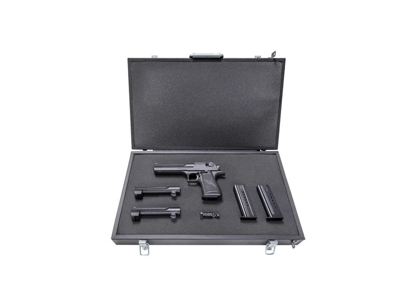 Magnum Research DE Mark XIX Component System Pistol DEXIX6, 357 Magnum, 6.0in, Black Rubber Grips, 9 Rds