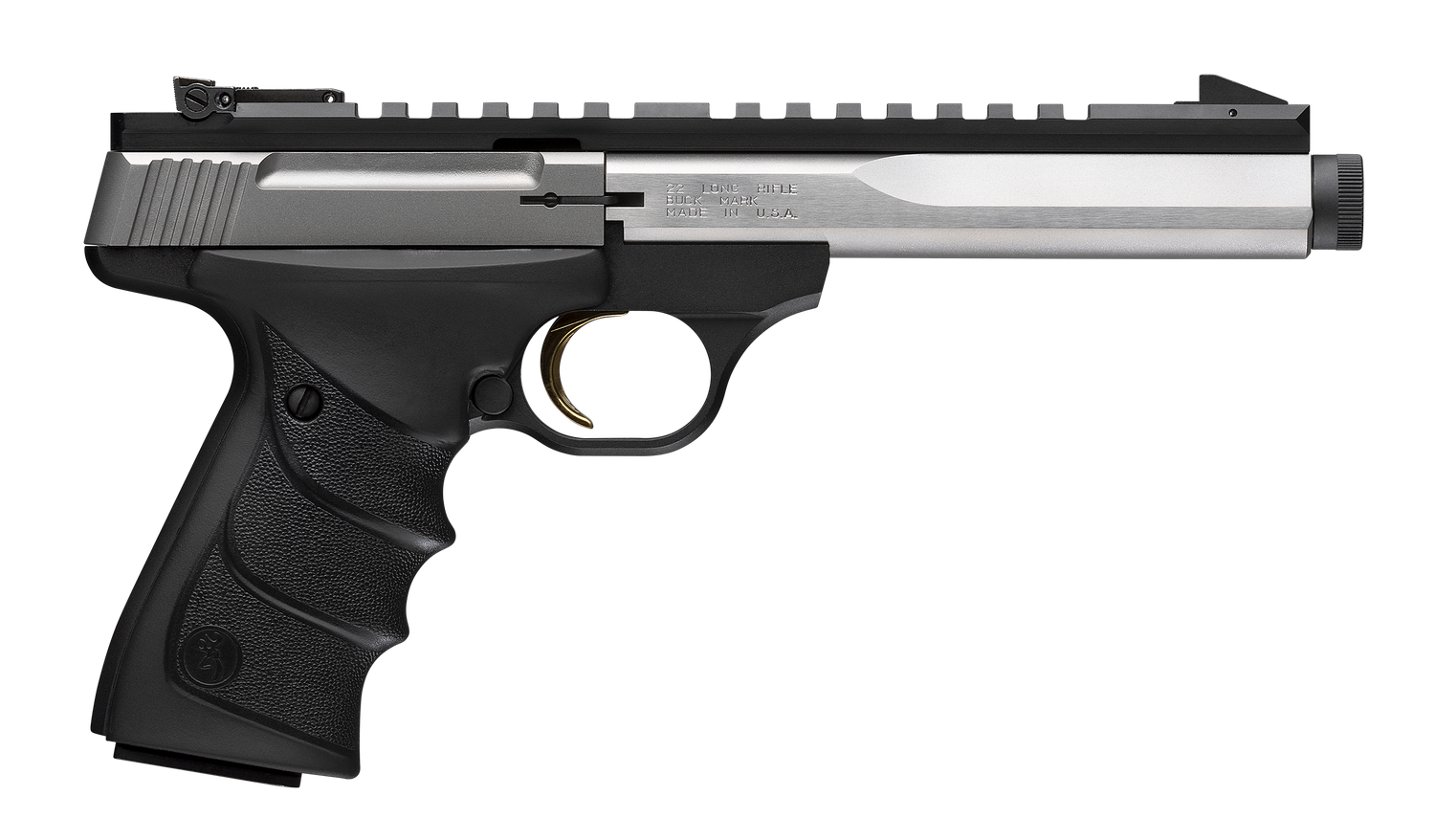 Browning Buck Mark Contour SR Pistol 051589490, 22 LR, 5.63in, Black URX Grips, Matte Black Finish, 10 Rds