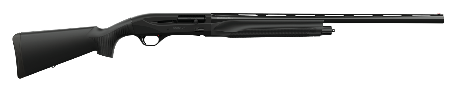 Retay USA Gordion Waterfowl Inertia Plus Shotgun GORBLK26, 12 Gauge, 26", 3" Chmbr, Matte Black Anodized Metal Finish & Black Synthetic Stock
