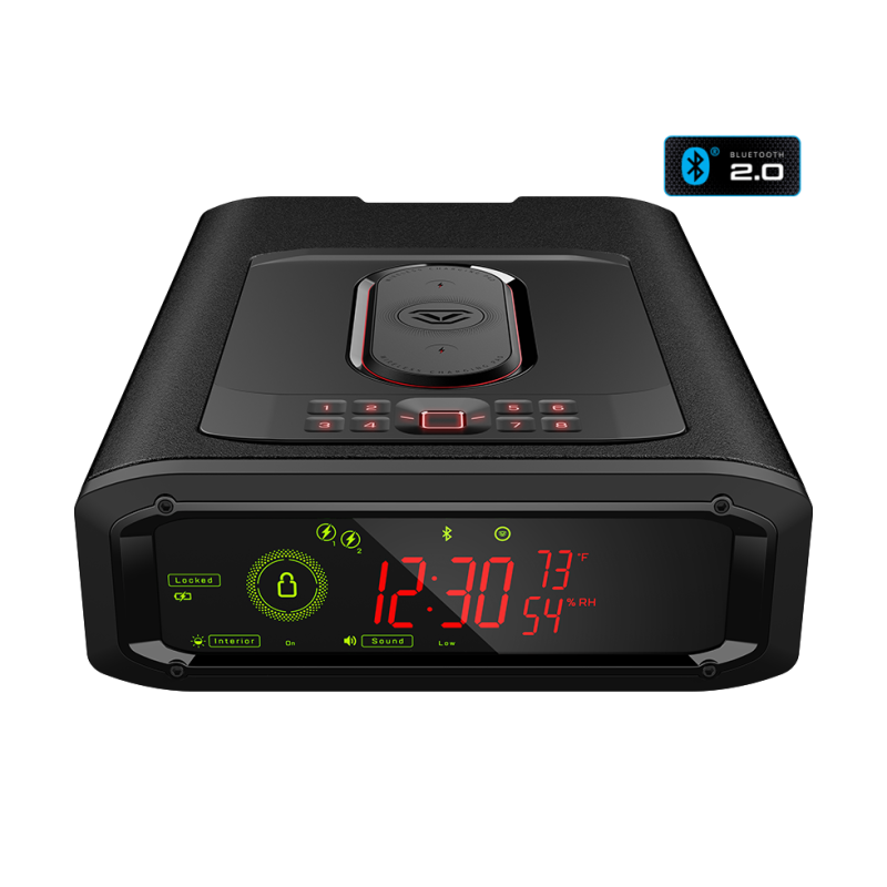 Vaultek DS5i Smart Station Biometric and Bluetooth 2.0 Safe, Black (DS5i-BK)