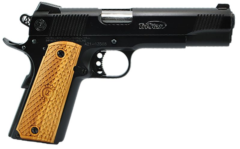 Tri-Star American Classic II 1911 Pistol 85614, 9mm Luger, 5in, Wood Grips, Blued Finish, 9 Rds