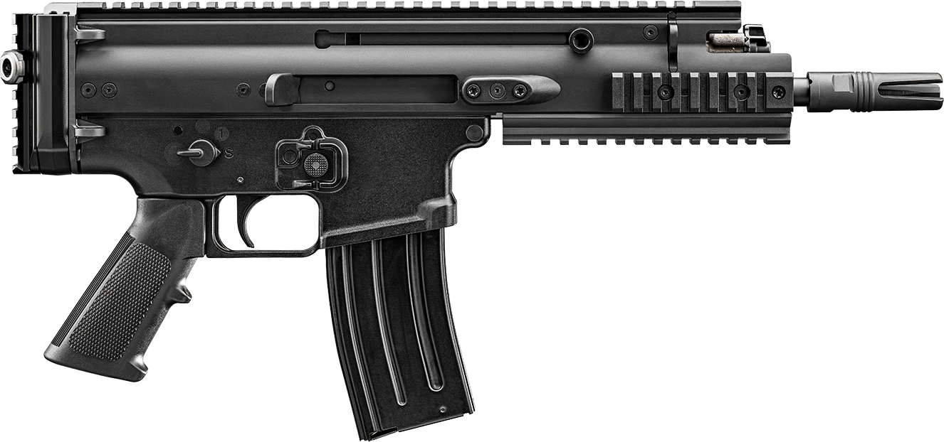 FN Herstal SCAR 15P Pistol 38-101244, 223 Rem, 7.5in, Black Furniture Grips, 10 Rds