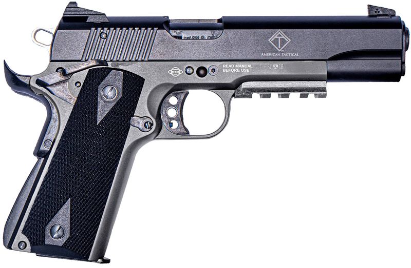 American Tactical GSG 1911 Pistol GERG1911ADOPGR, 22 LR, 5in, Gray Polymer Grips, Gray Finish, 10 Rds