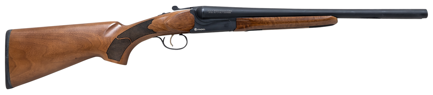 Citadel Coach Compact Frame Shotgun CITSBS1218, 12 Gauge, 18.50", 3" Chmbr, Blued Barrel & Receiver, Walnut Fixed Stock