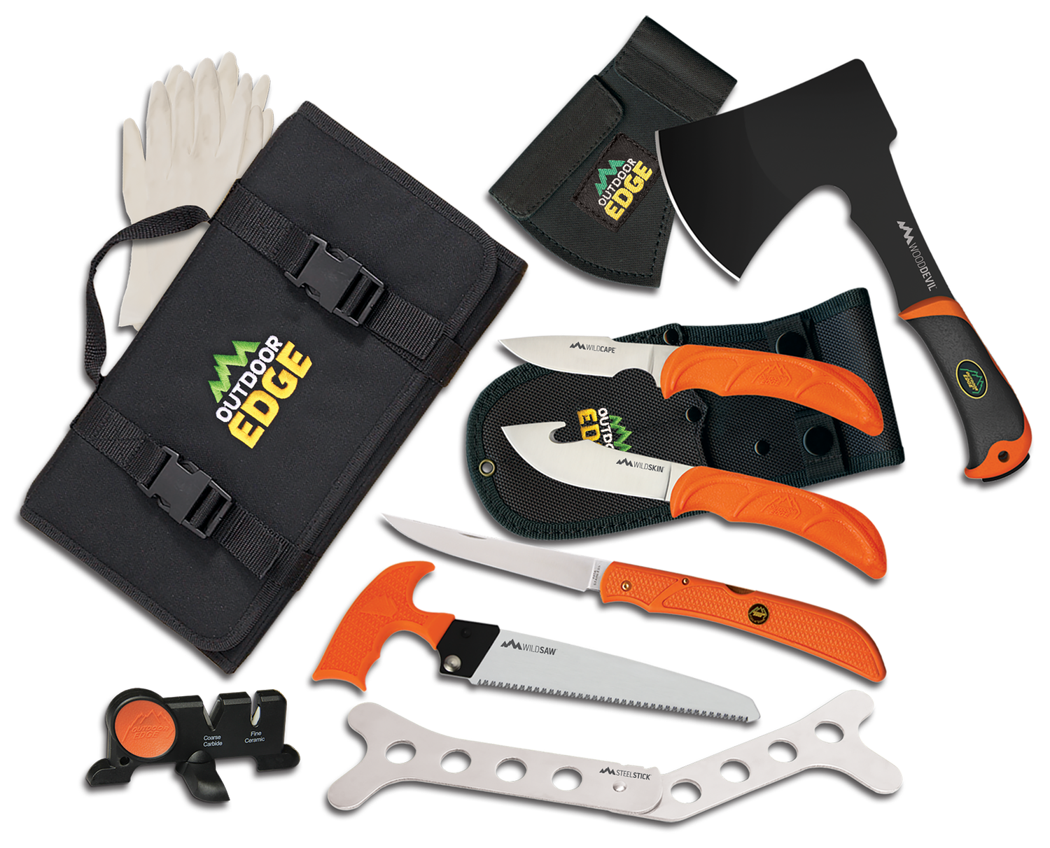 Outdoor Edge Outfitter Cleaning Kit  8 Piece Set  (OF1)