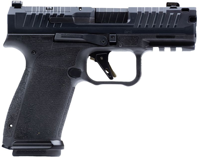 Century Mete MC9 Prime Optic Ready Pistol HG8329N, 9mm Luger, 3.64in, Black Finish, 10 Rds