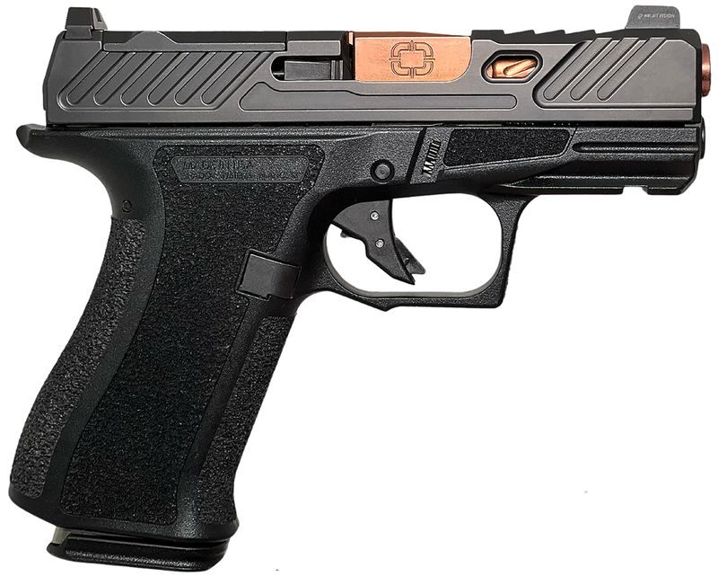 Shadow Systems CR920X Elite Optic Ready Pistol SS5039, 9mm Luger, 3.41in, Black Interchangeable Backstrap, Black Finish, 10 Rds