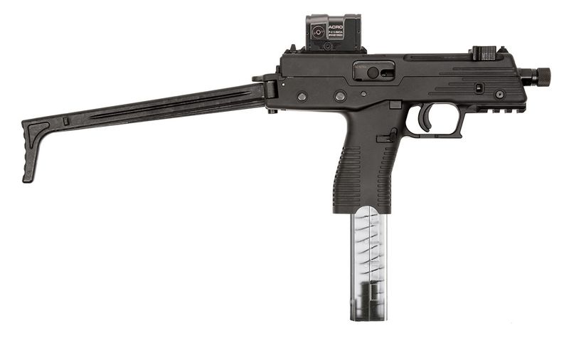 B&T TP380 Semi-Auto SBR BT-42001-US, 380 ACP, 5 in, Aimpoint Acro P2 Black Finish, 30 Rds
