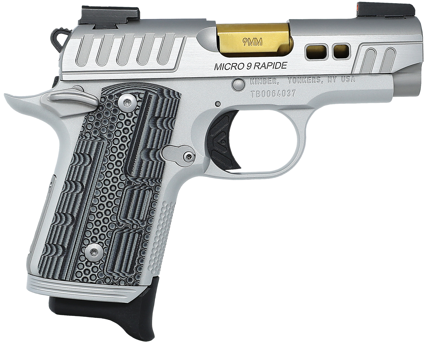 Kimber 3300230 Micro 9 Rapide Dawn - 9MM, 3.15 in Barrel, Black