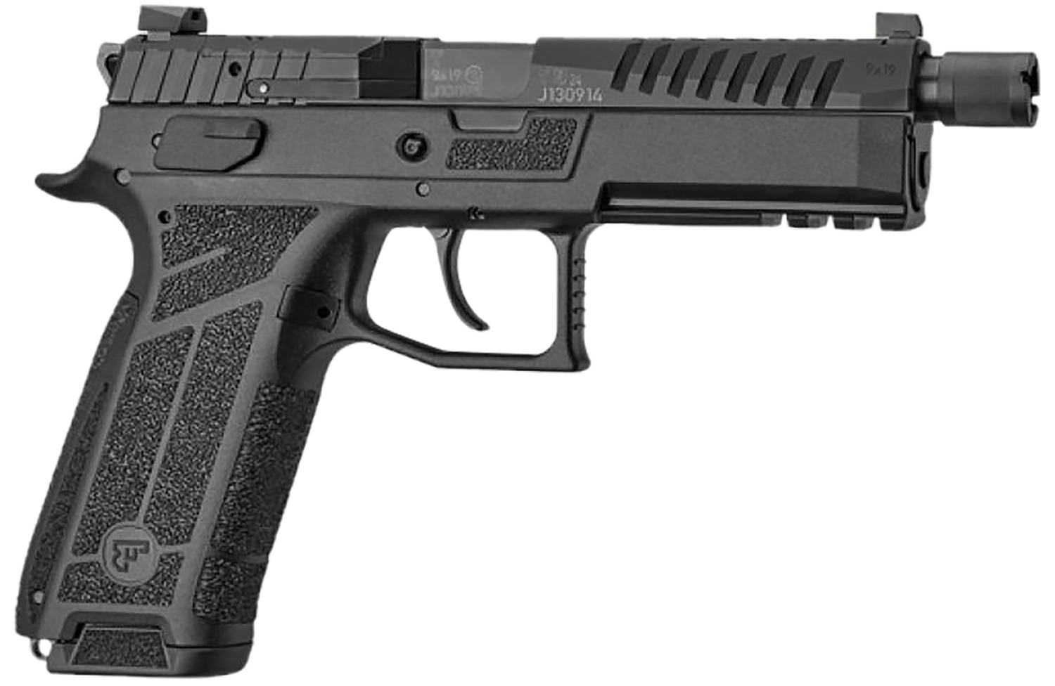 CZ-USA P-09 F Nocturne SR Optic Ready Pistol 91671, 9mm Luger, 5.30in, 21 Rds