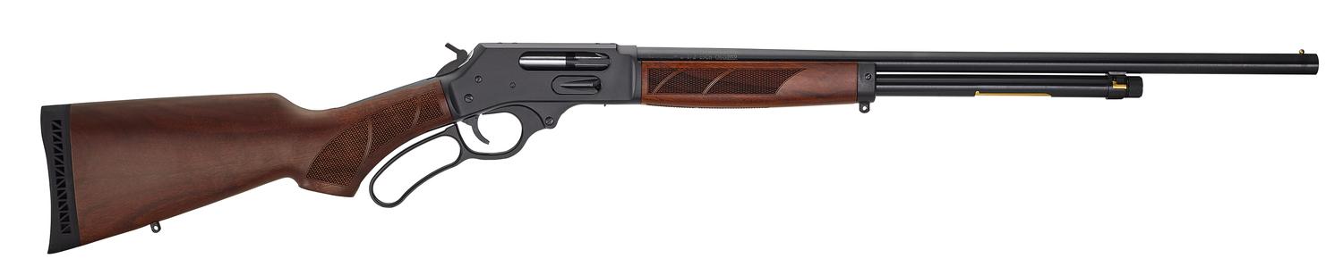 Henry Lever Action Side Gate Shotgun H018G410, 410 Gauge, 24", Walnut Stock, Steel Finish, 6 Rds